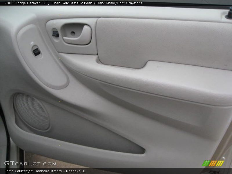 Linen Gold Metallic Pearl / Dark Khaki/Light Graystone 2006 Dodge Caravan SXT