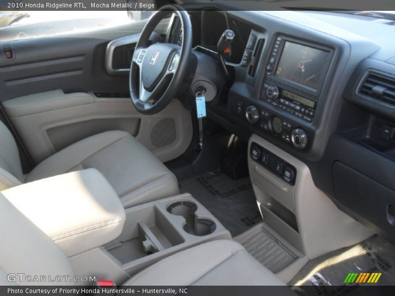 Mocha Metallic / Beige 2010 Honda Ridgeline RTL