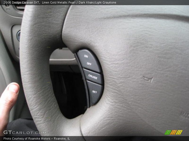 Linen Gold Metallic Pearl / Dark Khaki/Light Graystone 2006 Dodge Caravan SXT
