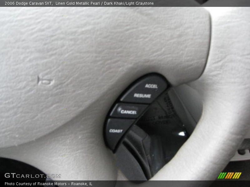 Linen Gold Metallic Pearl / Dark Khaki/Light Graystone 2006 Dodge Caravan SXT