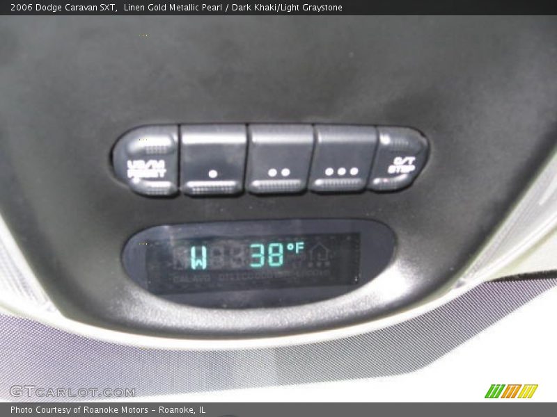 Linen Gold Metallic Pearl / Dark Khaki/Light Graystone 2006 Dodge Caravan SXT