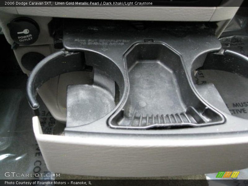 Linen Gold Metallic Pearl / Dark Khaki/Light Graystone 2006 Dodge Caravan SXT