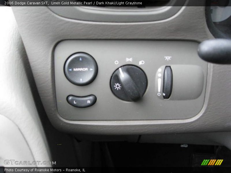 Linen Gold Metallic Pearl / Dark Khaki/Light Graystone 2006 Dodge Caravan SXT