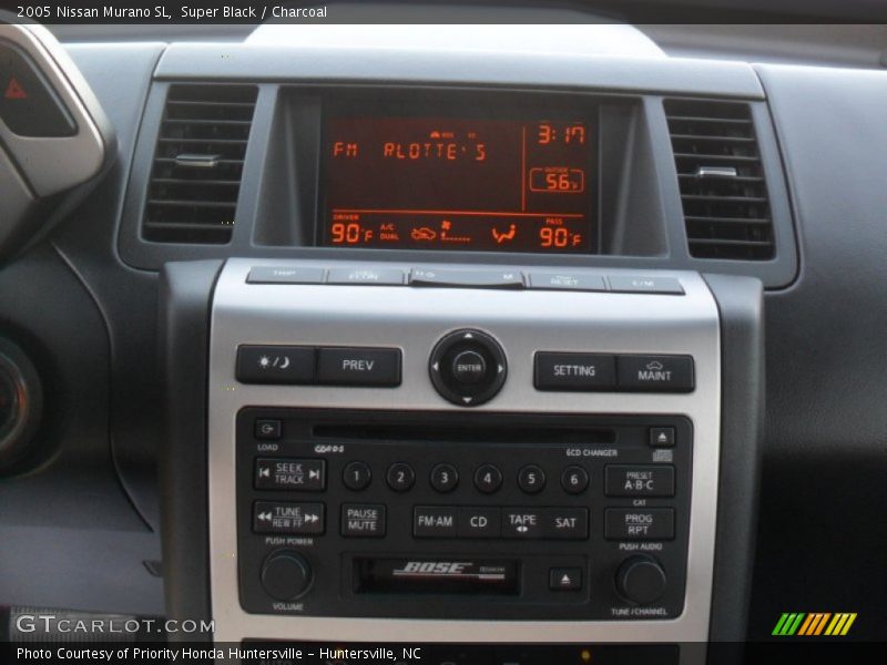 Super Black / Charcoal 2005 Nissan Murano SL