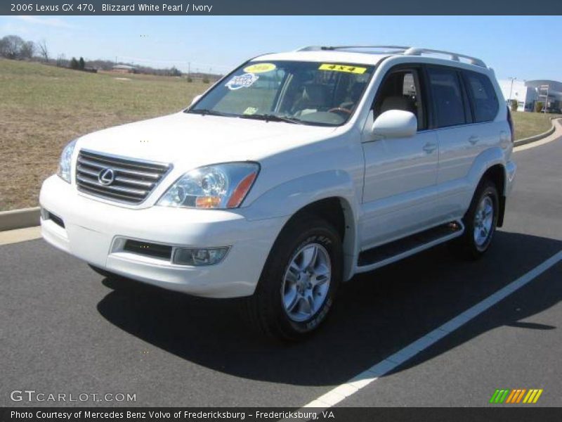 Blizzard White Pearl / Ivory 2006 Lexus GX 470