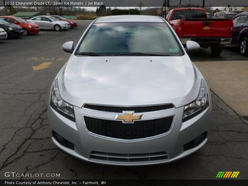 Silver Ice Metallic / Jet Black 2012 Chevrolet Cruze LT