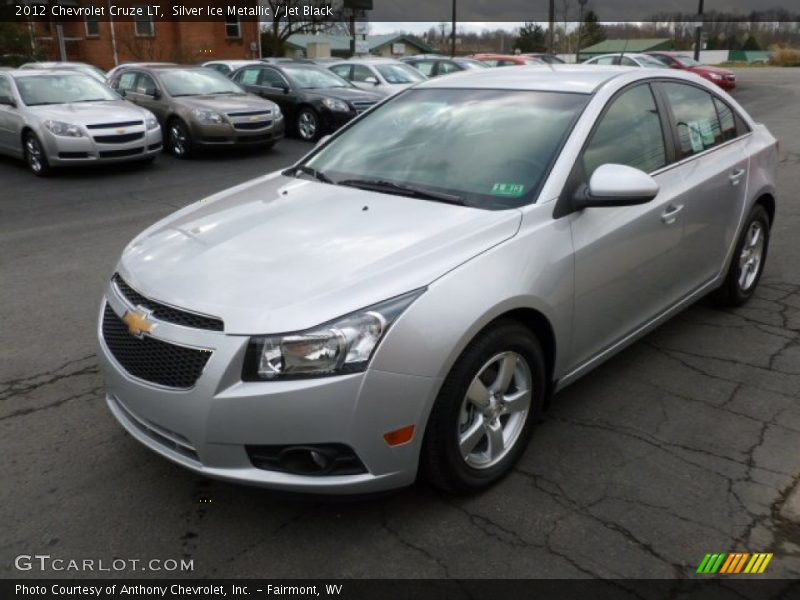 Silver Ice Metallic / Jet Black 2012 Chevrolet Cruze LT