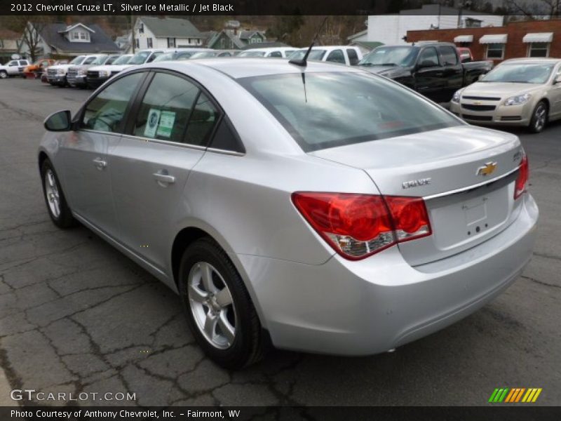 Silver Ice Metallic / Jet Black 2012 Chevrolet Cruze LT