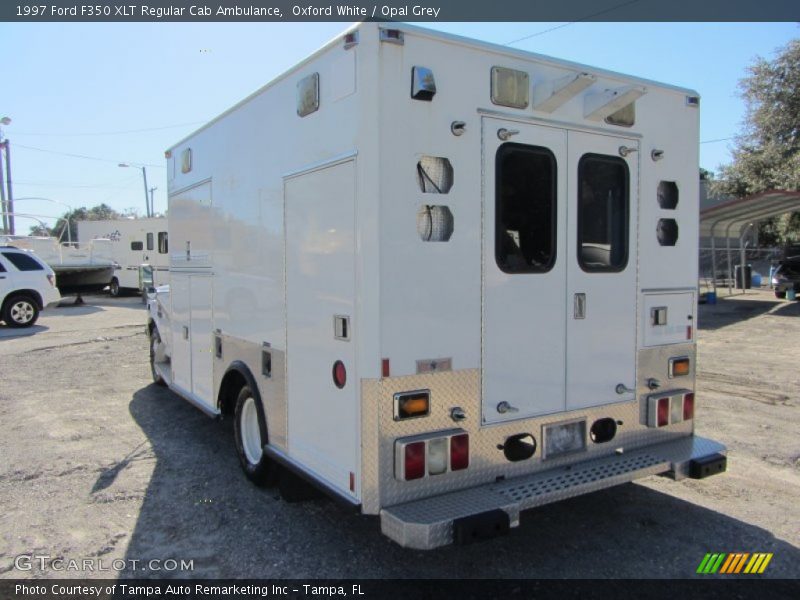 Oxford White / Opal Grey 1997 Ford F350 XLT Regular Cab Ambulance