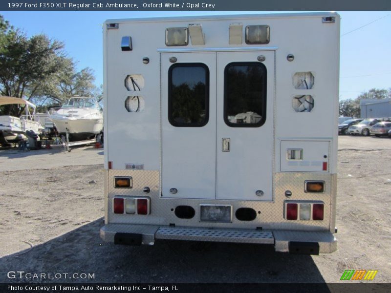 Oxford White / Opal Grey 1997 Ford F350 XLT Regular Cab Ambulance