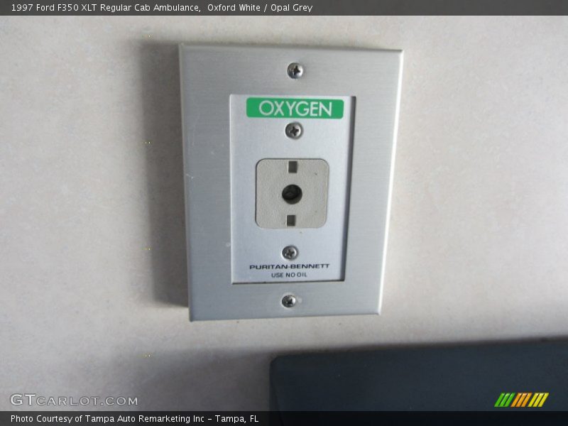 Oxford White / Opal Grey 1997 Ford F350 XLT Regular Cab Ambulance