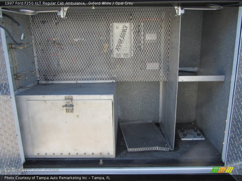 Oxford White / Opal Grey 1997 Ford F350 XLT Regular Cab Ambulance