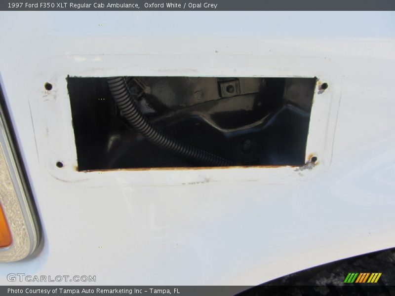 Oxford White / Opal Grey 1997 Ford F350 XLT Regular Cab Ambulance