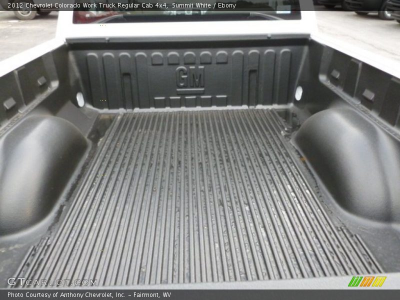 Summit White / Ebony 2012 Chevrolet Colorado Work Truck Regular Cab 4x4