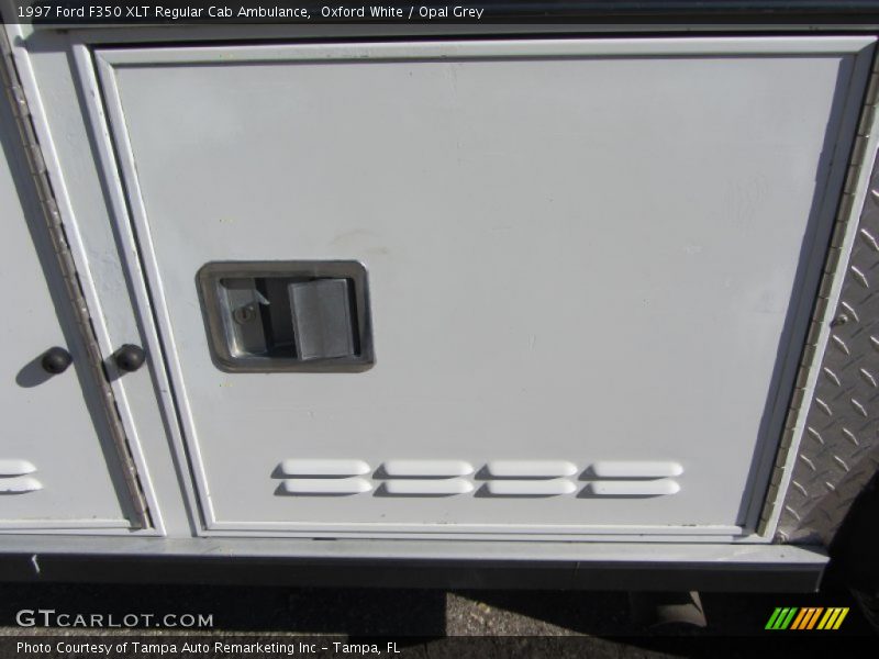 Oxford White / Opal Grey 1997 Ford F350 XLT Regular Cab Ambulance