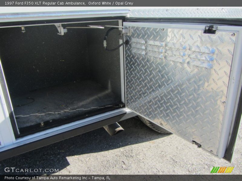 Oxford White / Opal Grey 1997 Ford F350 XLT Regular Cab Ambulance