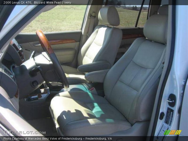 Blizzard White Pearl / Ivory 2006 Lexus GX 470