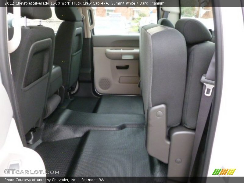 Summit White / Dark Titanium 2012 Chevrolet Silverado 1500 Work Truck Crew Cab 4x4