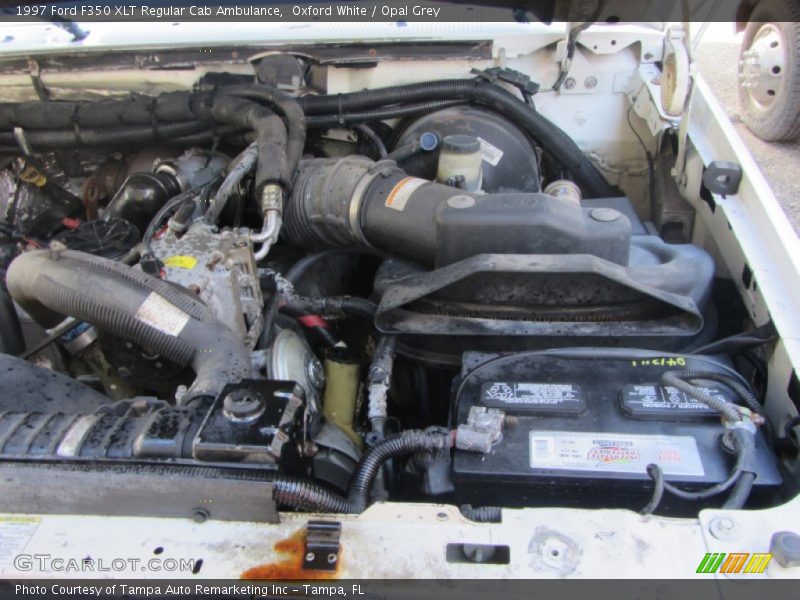  1997 F350 XLT Regular Cab Ambulance Engine - 7.3 Liter OHV 16-Valve Turbo-Diesel V8