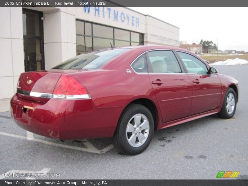Red Jewel Tintcoat / Neutral 2009 Chevrolet Impala LT
