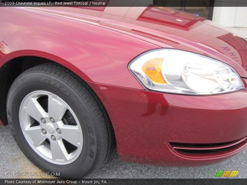Red Jewel Tintcoat / Neutral 2009 Chevrolet Impala LT