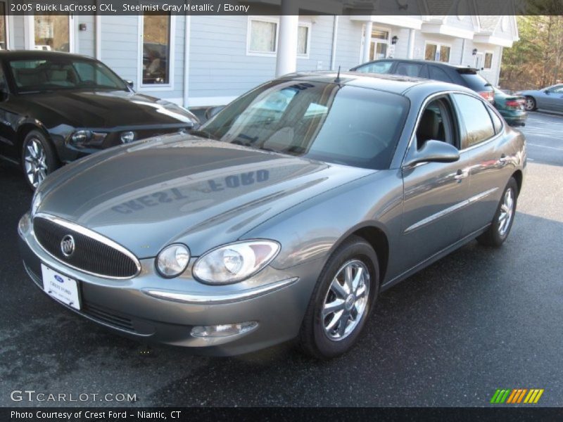 Steelmist Gray Metallic / Ebony 2005 Buick LaCrosse CXL