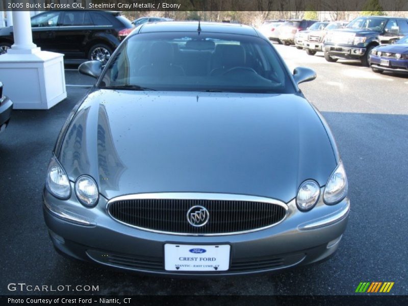 Steelmist Gray Metallic / Ebony 2005 Buick LaCrosse CXL