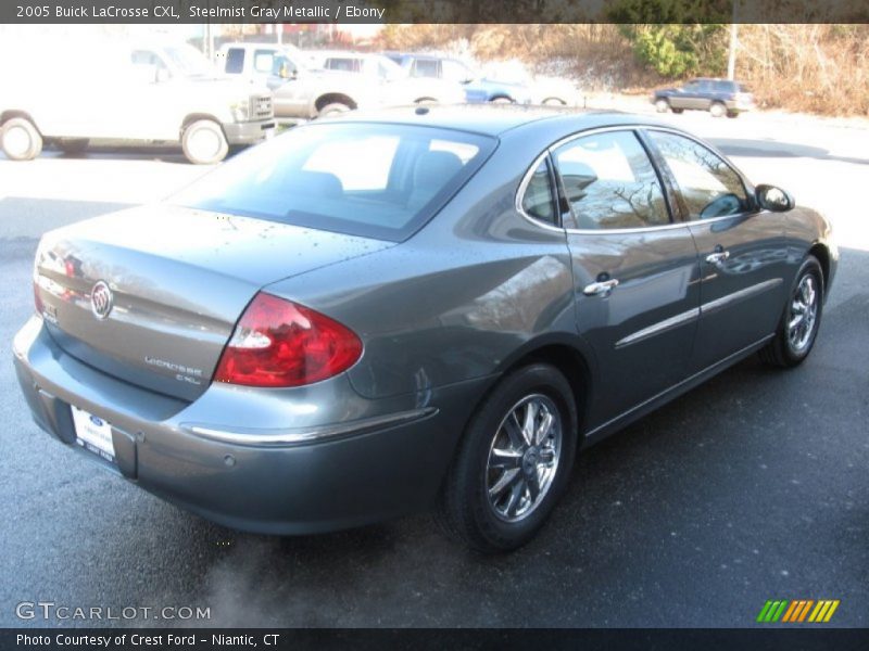 Steelmist Gray Metallic / Ebony 2005 Buick LaCrosse CXL
