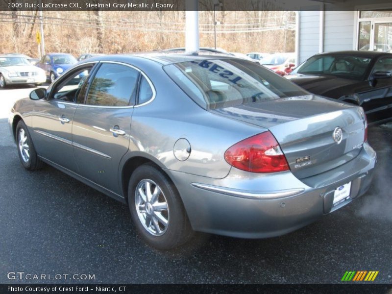 Steelmist Gray Metallic / Ebony 2005 Buick LaCrosse CXL