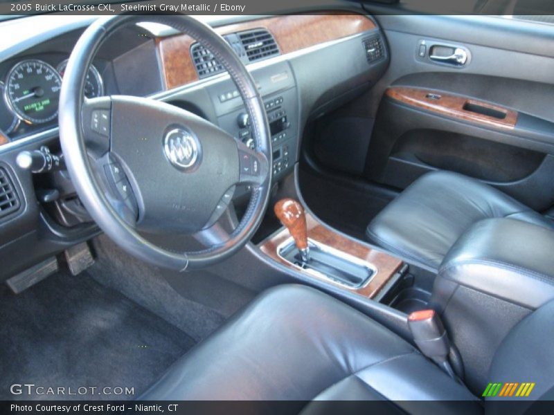 Steelmist Gray Metallic / Ebony 2005 Buick LaCrosse CXL