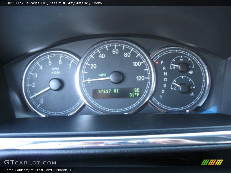Steelmist Gray Metallic / Ebony 2005 Buick LaCrosse CXL