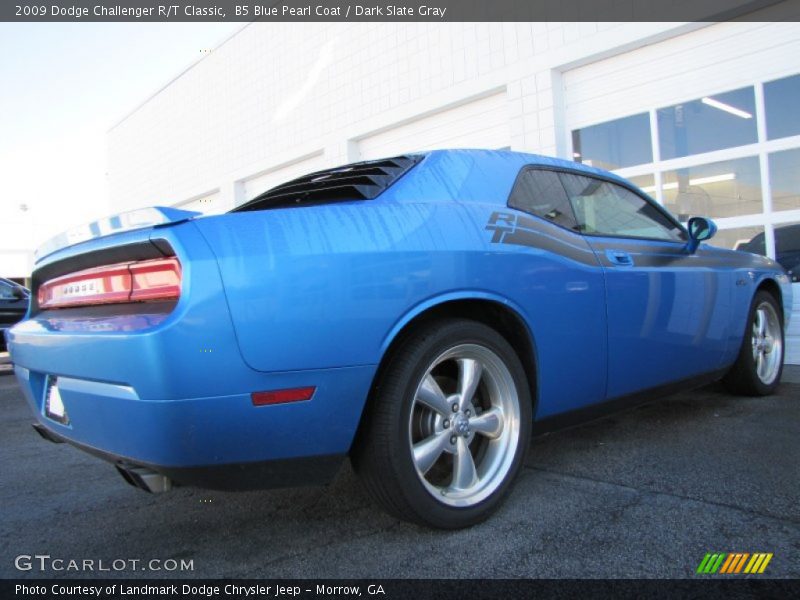 B5 Blue Pearl Coat / Dark Slate Gray 2009 Dodge Challenger R/T Classic