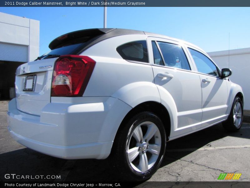 Bright White / Dark Slate/Medium Graystone 2011 Dodge Caliber Mainstreet