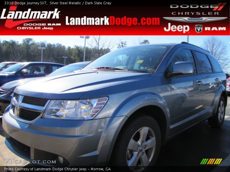 Silver Steel Metallic / Dark Slate Gray 2010 Dodge Journey SXT
