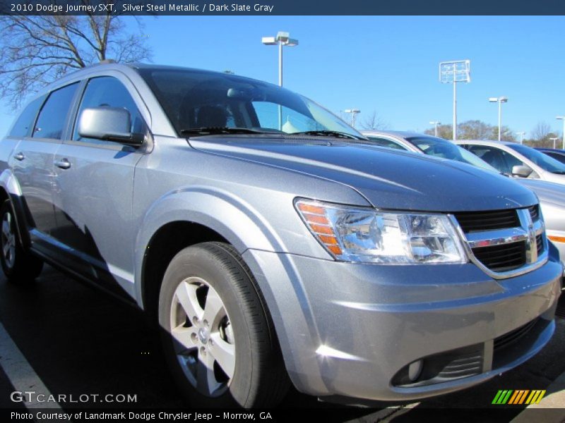 Silver Steel Metallic / Dark Slate Gray 2010 Dodge Journey SXT