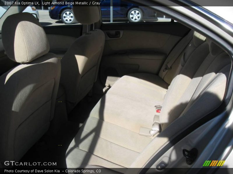 Light Almond Beige Metallic / Gray 2007 Kia Optima LX