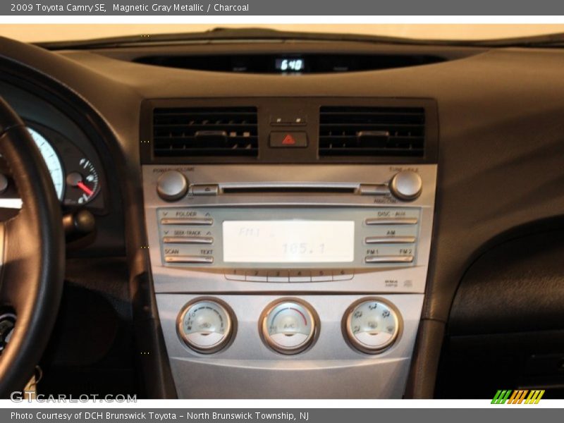 Magnetic Gray Metallic / Charcoal 2009 Toyota Camry SE