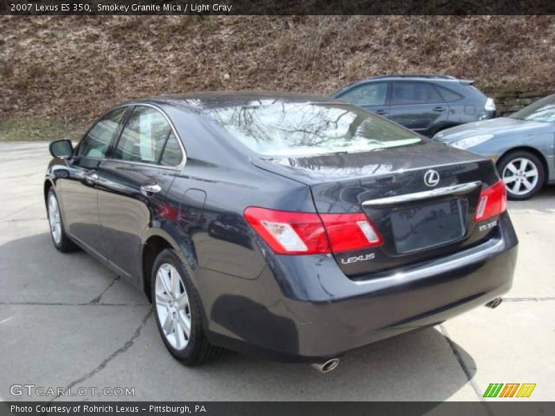 Smokey Granite Mica / Light Gray 2007 Lexus ES 350