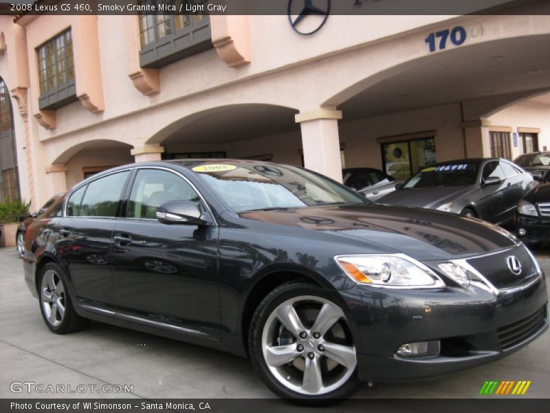 Smoky Granite Mica / Light Gray 2008 Lexus GS 460