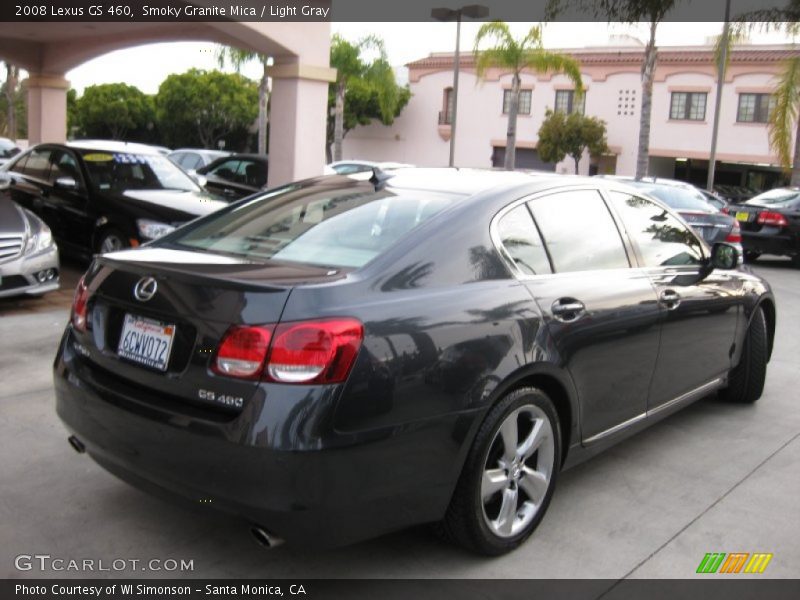 Smoky Granite Mica / Light Gray 2008 Lexus GS 460