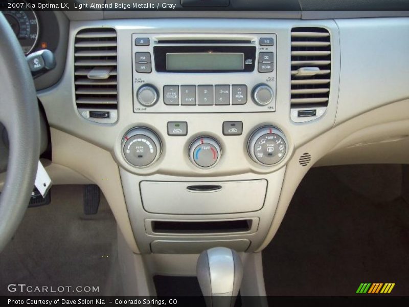 Light Almond Beige Metallic / Gray 2007 Kia Optima LX