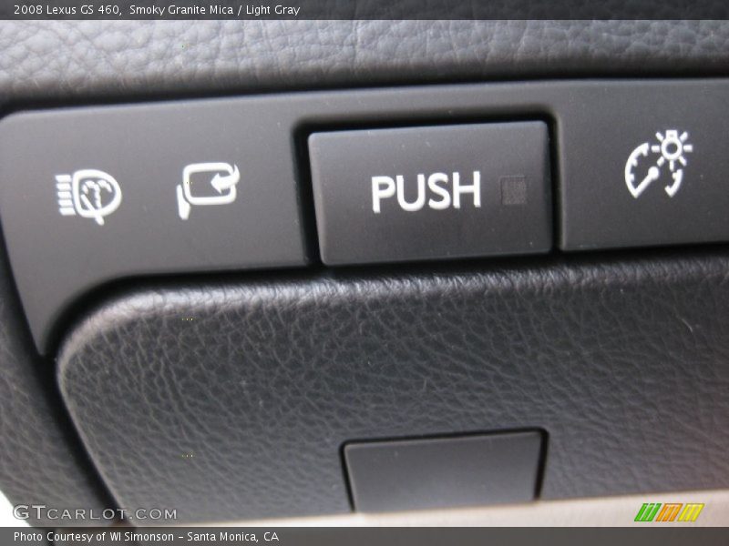 Smoky Granite Mica / Light Gray 2008 Lexus GS 460