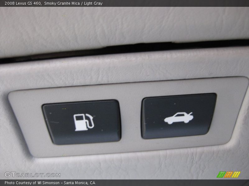Smoky Granite Mica / Light Gray 2008 Lexus GS 460