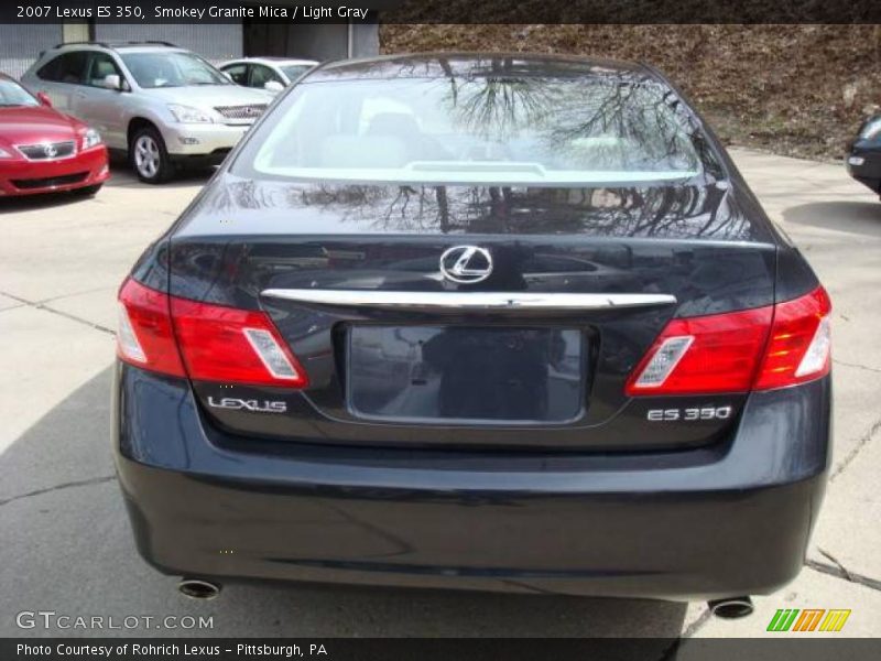 Smokey Granite Mica / Light Gray 2007 Lexus ES 350