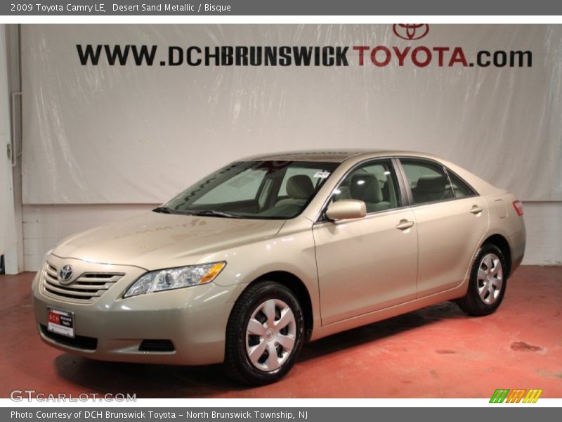 Desert Sand Metallic / Bisque 2009 Toyota Camry LE