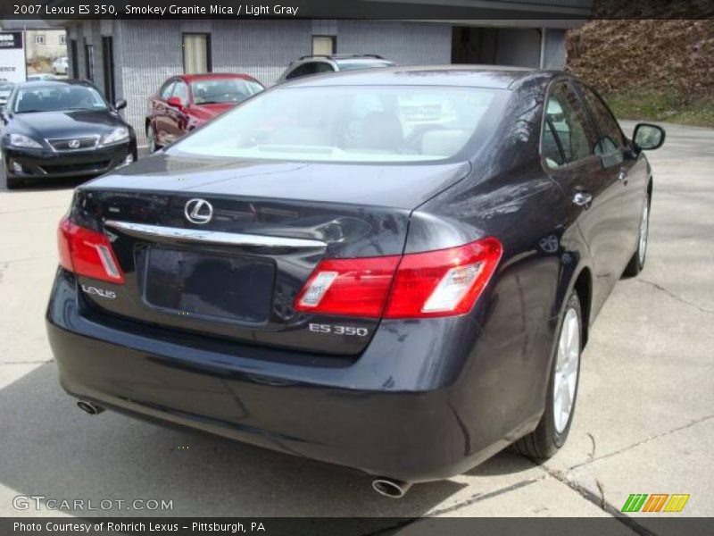 Smokey Granite Mica / Light Gray 2007 Lexus ES 350