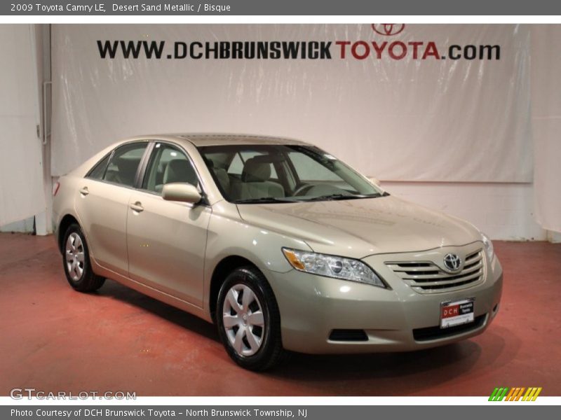 Desert Sand Metallic / Bisque 2009 Toyota Camry LE