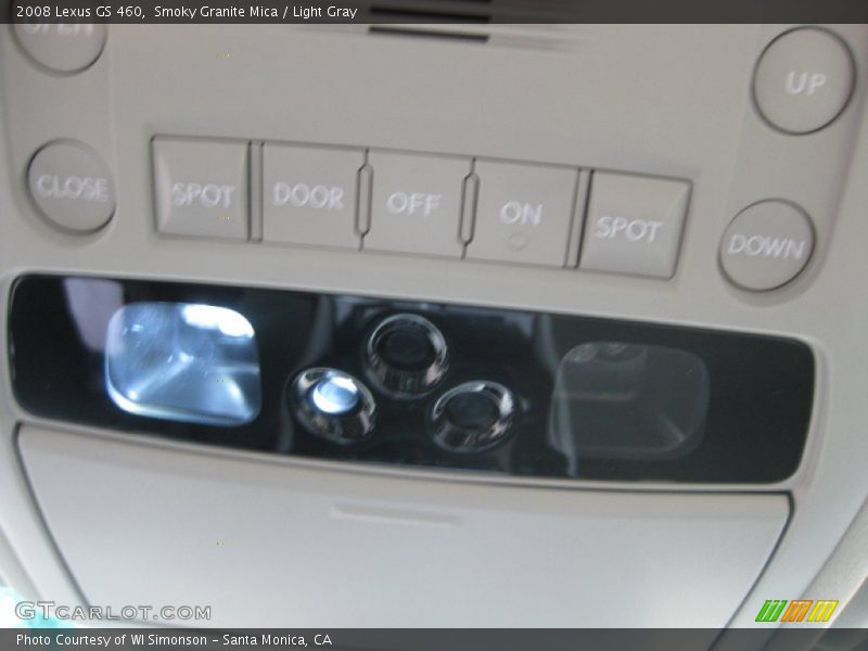 Smoky Granite Mica / Light Gray 2008 Lexus GS 460