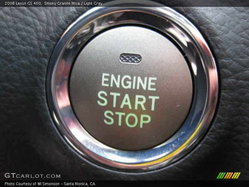 Smoky Granite Mica / Light Gray 2008 Lexus GS 460
