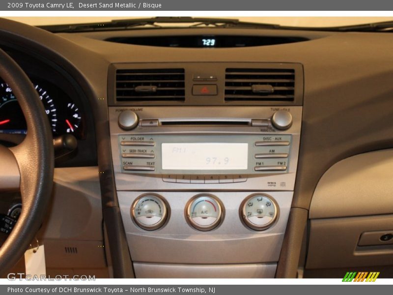 Desert Sand Metallic / Bisque 2009 Toyota Camry LE